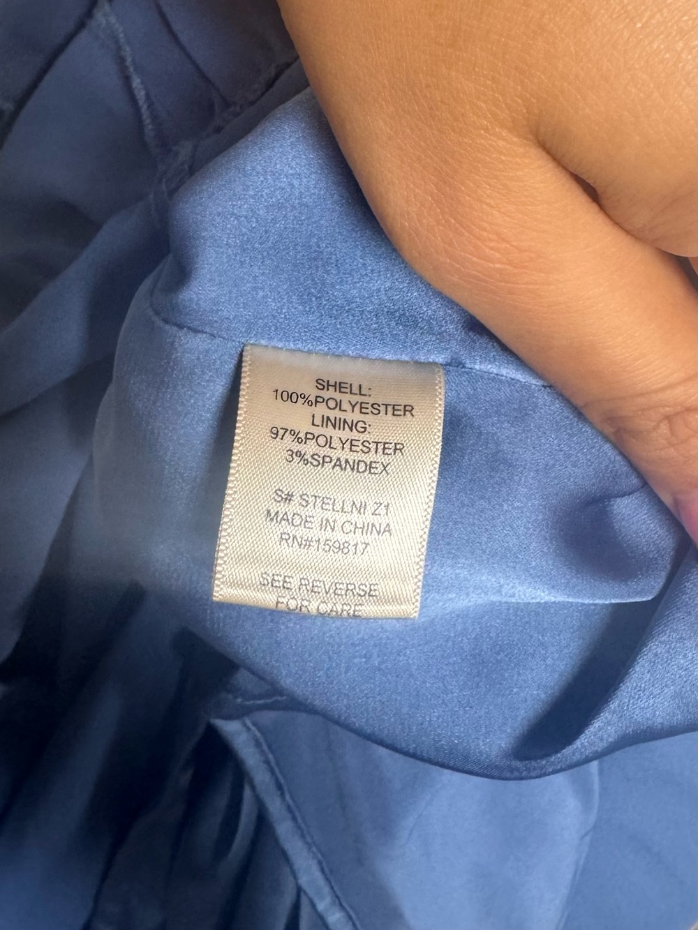 Altar'd State Stellni Satin Maxi Dress Tiered Ruffle Skirt Corset Bodice in Blue - Picture 9 of 16